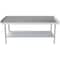Koolmore 16 Gauge Stainless Steel Commercial Equipment Stand - 30 x 60 Heavy Duty Griddle Stand w/Undershelf EQT-163060 - alternate 10
